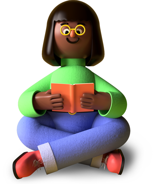 Person Reading a Book